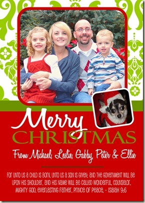 2011 Christmas Card